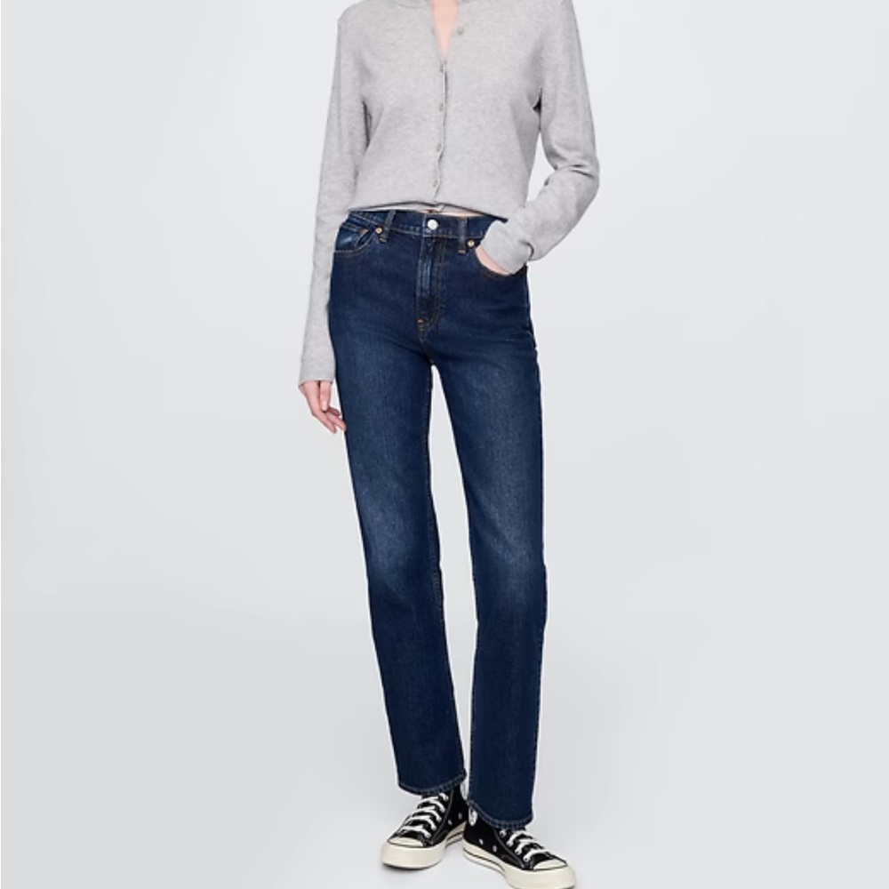 High Rise '90s Slim Straight Jeans NWT